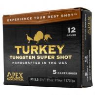 Apex Predator TSS Shotgun Ammo 12 ga. 3.5 in. 2-1/2oz #2 shot  5 Round - PK35-2