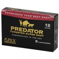 Apex Predator TSS Shotgun Ammo 12 ga. 3 in. 2oz #4 shot 5 Round - PK3-24