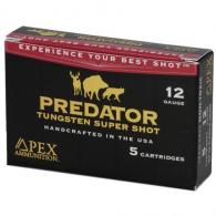 Apex Predator TSS Shotgun Ammo 12 ga. 3 in. 2oz #4 shot 5 Round - PK3-24 Apex Predator TSS Shotgun Ammo 12 ga. 3 in. 2oz #4 shot 5 Round - PK3-24