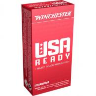 Winchester USA Ready Pistol Ammo 9mm 115 gr. FMJ Flat Nose 50 rd. - RED9