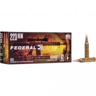 Federal Fusion Rifle Ammo 223 Rem. 62 gr. Fusion MSR 20 rd. - F223MSR1
