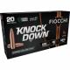Fiocchi Knock Down Rifle Ammo 243 Win. 80 gr. Copper Hollow Point 20 rd. - 243CHA