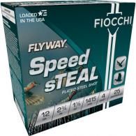 Fiocchi Flyway Speed Teal Roundgun Loads 12 ga. 2.75 in. 1 1/8 oz. 4 Round 25 - 12FST4 Fiocchi Flyway Speed Teal Roundgun Loads 12 ga. 2.75 in. 1 1/8 oz. 4 Round 25 - 12FST4