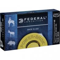 Federal Power-Shok Rifle Ammo 308 Win 180 gr. Jacketed Soft Point 20 rd. - 308B