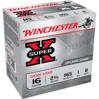 Winchester Super-X Game Load 16 ga. 2.75 in. 1 oz. 8 Round 25 rd. - XU168