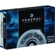 Federal Power-Shok Load 12 GA 3 in. 1 1/4 oz. Slug Round 5 rd.