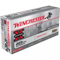 Winchester Super-X Rifle Ammo .223 Remington 64 gr. Power-Point 20 rd. - X223R2
