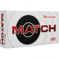 Hornady Match Rifle Ammo 308 Win 168 gr. Boat Tail Hollow Point 20 rd. - 8097 Hornady Match Rifle Ammo 308 Win 168 gr. Boat Tail Hollow Point 20 rd. - 8097