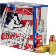 Hornady American Gunner Pistol Ammo .380 ACP 90 gr. XTP Hollow Point 25 rd. - 90104