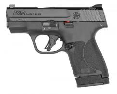 M&P 9 Shield Plus No Thumb Safety Black 9mm Lugar Pistol -Used - 13248U