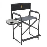 Alps Browning Directors Chair XT Plus Camping Chair, Charcoal/Gray