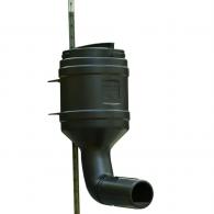 On Time Wildlife Mossy Oak Gamekeeper 80 lb T-Post Gravity Feeder - 71855
