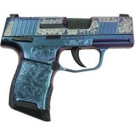Sig Sauer "Gun & Roses-Mongoose Purple" P365 Optic Ready 9mm Semi-Auto Pistol - 3659BXR3P/681228MGR Sig Sauer "Gun & Roses-Mongoose Purple" P365 Optic Ready 9mm Semi-Auto Pistol - 3659BXR3P/681228MGR