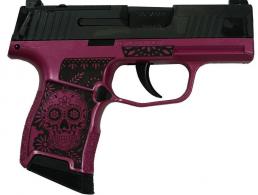 Sig Sauer P365 "Sugar Skull-Medusa Pink" 9mm 3.1" Optic Ready XRay3 Sights 10+1 - 3659BXR3P/681228SKP Sig Sauer P365 "Sugar Skull-Medusa Pink" 9mm 3.1" Optic Ready XRay3 Sights 10+1 - 3659BXR3P/681228SKP