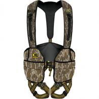 Hunter Safety System Hybrid Harness w/Elimishield Mossy Oak Bottomland Larg - HYBRID-M-L/XL