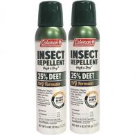 Coleman High & Dry Insect Repellent 25% Deet - Twin Pack - 75142