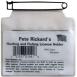 Rickards Hunting License Holder Clear - 154C