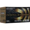 Federal Premium Gold Medal Rifle Primers Large Mag 1000 ct. HAZ - GM215M