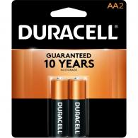 Duracell Coppertop Batteries AA 2 pk. - 41333215013
