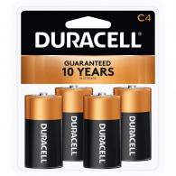 Duracell Coppertop Batteries C 4 pk. - 41333440019