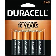 Duracell Coppertop Batteries AA 8 pk. - 41333825014