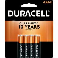 Duracell Coppertop Batteries AAA 8 pk. - 41333844015