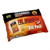 Grabber Toe Warmers 8 pr. 8 pk. - TWES8DISPLAYUSA