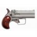 Old West Firearms Big Bore Derringer Handgun 9mm Luger 2rd Capacity 3.5" Barrel Satin with Rosewood Grips