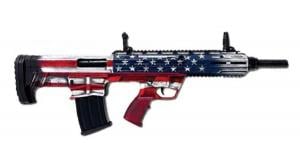 Tokarev USA TBP12 12ga Bullpup 18.5" American Flag Cerakote 5+1 - TBP12AF/21000164 Tokarev USA TBP12 12ga Bullpup 18.5" American Flag Cerakote 5+1 - TBP12AF/21000164