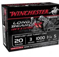 Winchester Long Beard XR Shotshells 20 ga 3" 1-1/4oz 1000 fps #5 10/ct - STLB2035