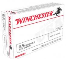 Winchester Ammo USA65CM USA 6.5 Creedmoor 125 gr 2850 fps Open Tip Range 20 Bx/10 Cs - USA65CM