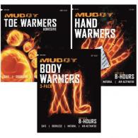 Muddy Warmer Variety Pack Hand, Toe, XL Body 6 ct. - MUD-DWAST