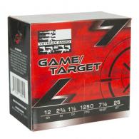 Veteran Ammo Game & Target Load 12 ga. 2.75 in. 1 1/8 oz. 1300 FPS 7.5 Round - VETSS-12G-7.5-11/8OZ