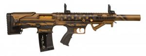 Panzer Arms BP12 G2 12 GA 20" Black/Bronze US Flag Cerakote 5+1 - BP12BSBBUSFC
