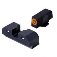 XS Sights RD3 Night Sights Set for Glock 43 Orange Bulk 20/ct - GL-R014P-6N-BULK