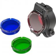SureFire Filter Assy For 1.125 Or 1 in Bezel Round Blu Grn Lens - FM70
