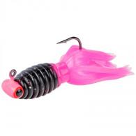 Strike King Mr Crappie Sausage Heads Pink Tuxedo - MRCSH116-194