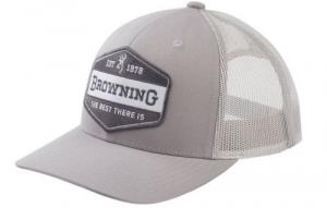 Browning Cap Sideline Gray One Size Fits Most - 308066691