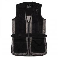 Browning Jr Vest Trapper Creek Grey Black Medium - 3050549902