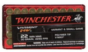 Winchester Ammo S22M2PT Varmint HV 22 WMR 30 gr 2250 fps - S22M2PT Winchester Ammo S22M2PT Varmint HV 22 WMR 30 gr 2250 fps - S22M2PT