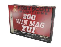 Fort Scott Munition Rifle Ammo 300 Win Mag 175 gr. TUI 20 rd. - 300WM-175-SCV