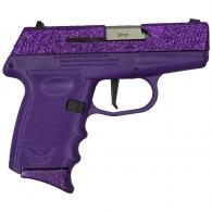 SCCY DVG1 9mm 10rd 3.1" Glitter Royal Purple/ Purple Frame - DVG1RPPU