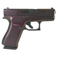Glock 43x Custom "Shimmering Razorback Gun Candy" 9mm Semi-Auto Pistol