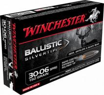 Winchester 30-06 Springfield, 150 Grain, Ballistic Silvertip, 20 per box - SBST3006