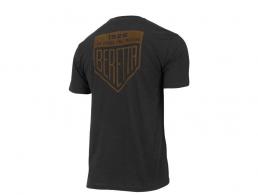 Beretta Legacy Short Sleeve T-Shirt Heather Charcoal Small - TS218T1890089US
