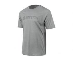 Beretta Hardlines Short Sleeve T-Shirt Stone Heather Large - TS219T1890096BL
