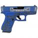 GLOCK 43X 9MM Glock & Horses Blue - UX4350201GHBNS