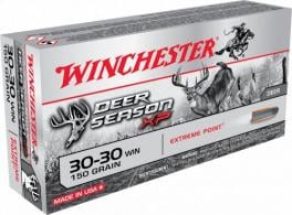 Winchester 30-30 Winchester, 150 Grain, Dear Season XP, 20 per box - X3030DS Winchester 30-30 Winchester, 150 Grain, Dear Season XP, 20 per box - X3030DS