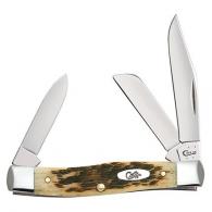 Case & Sons Cutlery 63032 CV Amber Medium Stockman - 00079