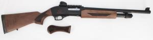 Black Aces Tactical Pro Series X 12 Gauge, 18.5" barrel, Walnut/Black, 4 rounds - BATPSXW Black Aces Tactical Pro Series X 12 Gauge, 18.5" barrel, Walnut/Black, 4 rounds - BATPSXW